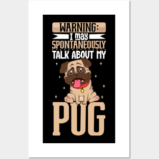 Pug lover Posters and Art